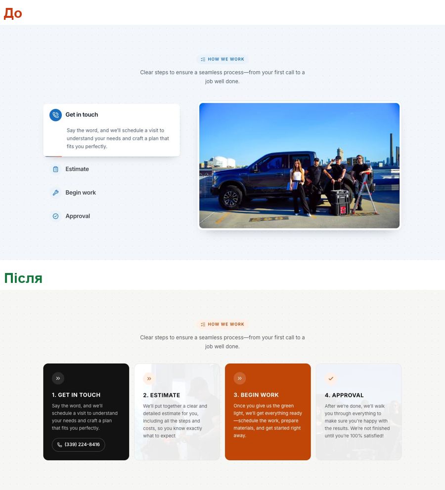 How we work на комп'ютері — до і після